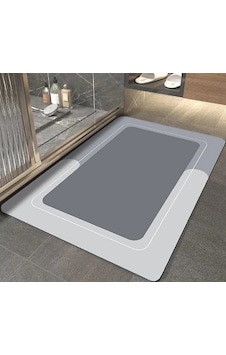 Makine Halısı Dikdörtgen Süper Emici Banyo Paspası 38 58 Cm Çok Renkli Makine Halısı Dikdörtgen Süper Emici Banyo Paspası 38 58 Cm Çok Renkli