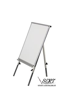 Akyazı Yazı Tahtası 65X100 Ayaklı Laminat Beyaz