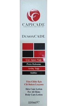 Capicade Demoxcade Vücut Losyonu 220 ML Capicade Demoxcade Vücut Losyonu 220 ML