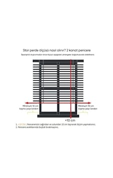 Mat Ekru Stor Perde Ekru Mat Ekru Stor Perde Ekru