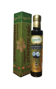 Europe Vital Organik Çörekotu Yağı 250 ML Europe Vital Organik Çörekotu Yağı 250 ML