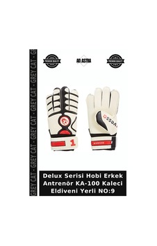 Delux Serisi Hobi Erkek Antrenör Ka-100 Kaleci Eldiveni Yerli No:9 Çok Renkli Delux Serisi Hobi Erkek Antrenör Ka-100 Kaleci Eldiveni Yerli No:9 Çok Renkli