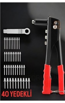 Zhltools Perçin Tabancası 40 Yedekli