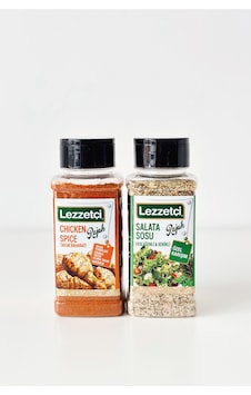 Lezzetçi Chicken Spice + Salata Sosu 2 x 120 G Lezzetçi Chicken Spice + Salata Sosu 2 x 120 G
