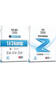 Zeduva Yayınları Ardıç Tarih TYT-AYT Tarih 1 Kitap 3 Kamp Video Ders Kitabı ve TYT Tarih Soru Bankası Seti Zeduva Yayınları Ardıç Tarih TYT-AYT Tarih 1 Kitap 3 Kamp Video Ders Kitabı ve TYT Tarih Soru Bankası Seti