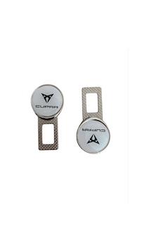 Cupra Metal Kemer Görseli 2 Adet Çift Yönlüdür Logosu Cupra Metal Kemer Görseli 2 Adet Çift Yönlüdür Logosu