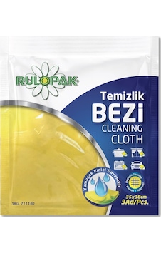 Rulopak 3'Lu Temizlik Bezi
