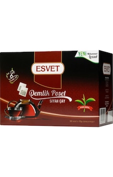 Esvet Siyah Demlik Poşet Çay 50 x 10 G Esvet Siyah Demlik Poşet Çay 50 x 10 G