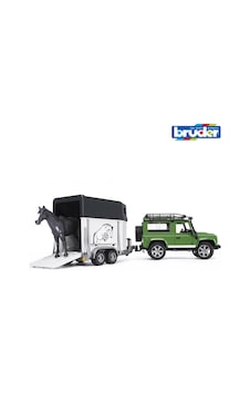 Bruder BR02592 Land Rover Arazi Aracı & At Nakil Aracı Bruder BR02592 Land Rover Arazi Aracı & At Nakil Aracı