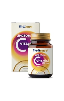 Wellcare Lipozomal Vitamin C 500 mg 30 Kapsül Wellcare Lipozomal Vitamin C 500 mg 30 Kapsül