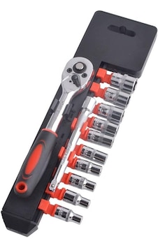 Cr-v Socket Set 12 Parça 1/2 İnç Vakumlu Lokma Seti 50001