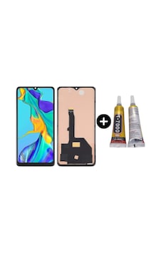 Te Huawei P30 Pro Uyumlu Oled Lcd Ekran Dokunmatik + B7000 Te Huawei P30 Pro Uyumlu Oled Lcd Ekran Dokunmatik + B7000