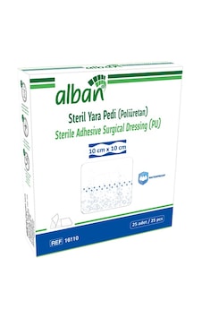 Steril Yara Pedi Şeffaf Pu 10cm X10cm 1 Kutu 25 Adet - Su Geçi... Steril Yara Pedi Şeffaf Pu 10cm X10cm 1 Kutu 25 Adet - Su Geçi...