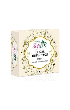 Softem Doğal Argan Yağlı Katı Bitkisel Sabun 130 G Softem Doğal Argan Yağlı Katı Bitkisel Sabun 130 G
