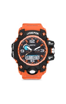 Joefox Analog Digital Silikon Kordon Unisex Kol Saati jf10007 Joefox Analog Digital Silikon Kordon Unisex Kol Saati jf10007