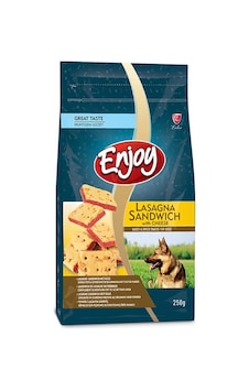 Enjoy Sandviç Kare Peynirli Yetişkin Köpek Ödül Bisküvisi 250 G Enjoy Sandviç Kare Peynirli Yetişkin Köpek Ödül Bisküvisi 250 G