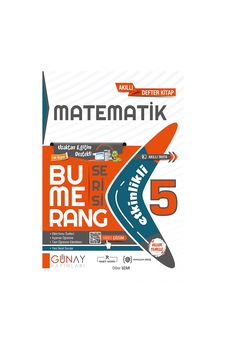 Günay Yayınları 5.sınıf Bumerang Etkinlikli Matematik Günay Yayınları 5.sınıf Bumerang Etkinlikli Matematik