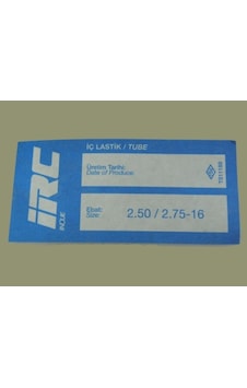 İç Lastik 2.50/2.75-16 8535 Irc