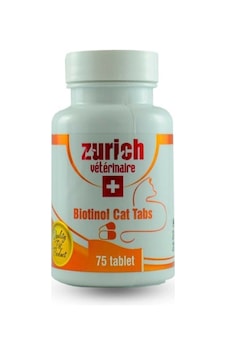 Zurich Kediler için Biotin Tüy Döküm Önleyici 75 Tablet