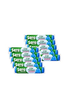 Sera Çöp Torbası Büyük Boy 10 Lu 65x80 Cm X 10 Adet Sera Çöp Torbası Büyük Boy 10 Lu 65x80 Cm X 10 Adet