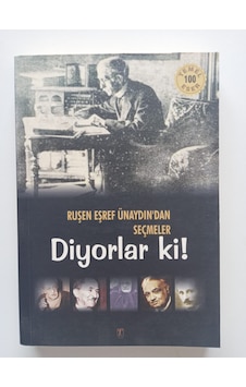 Ruşen Eşref Ünaydın'dan Seçmeler-diyorlar Ki - Ürün 2.el Kitaptır