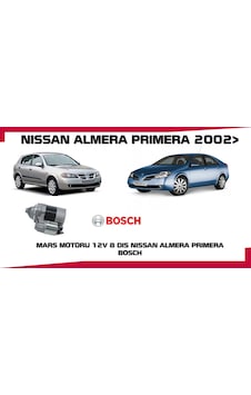 Marş Motoru Almera Prımera Bosch Marş Motoru Almera Prımera Bosch