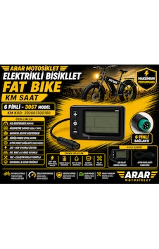 Elektrikli Bisiklet Fat Bıke Km Saat 6 Pimli-3057 506 Elektrikli Bisiklet Fat Bıke Km Saat 6 Pimli-3057 506