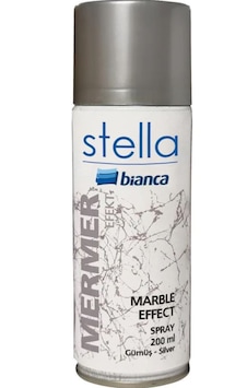 Bianca Stella Mermer Efekt Sprey Gümüş Bianca Stella Mermer Efekt Sprey Gümüş