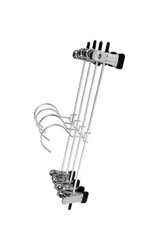 40 Cm Paslanmaz Mandallı Etek Askısı Dolap İçi Düzenleyici Mandallı Pantolon Askı Metal 2 Adet Gri 40 Cm Paslanmaz Mandallı Etek Askısı Dolap İçi Düzenleyici Mandallı Pantolon Askı Metal 2 Adet Gri