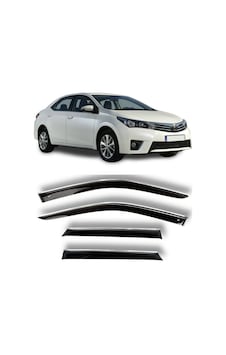 Toyota Corolla Uyumlu 2013 2018 Kromlu Cam Rüzgarlığı