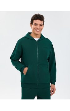 Skechers M Essential Full Zip Hoodie Sweatshirt Erkek Haki Sweatshirt S2610014-4222 Skechers M Essential Full Zip Hoodie Sweatshirt Erkek Haki Sweatshirt S2610014-4222
