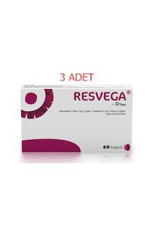 Resvega Multivitamin 3 x 60 Kapsül Resvega Multivitamin 3 x 60 Kapsül