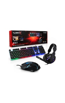 Turbox Trx-108 Bundle Kablolu Klavye Mouse Rgb Kulaklık Optik Turbox Trx-108 Bundle Kablolu Klavye Mouse Rgb Kulaklık Optik