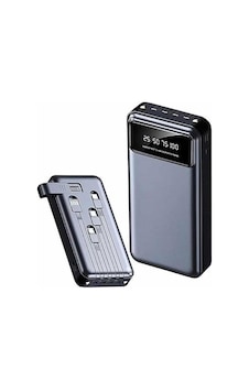 Hızlı Özellikli 20 000 Mah Dijital Göstergeli Usb Girişli Android Ve I Os 20000mah Powerbank Siyah Hızlı Özellikli 20 000 Mah Dijital Göstergeli Usb Girişli Android Ve I Os 20000mah Powerbank Siyah