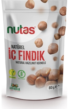 Nutas Natürel İç Fındık 80 G Nutas Natürel İç Fındık 80 G