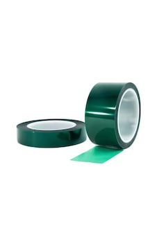 Isıya Dayanıklı Yeşil Polyester Bant Maskeleme Bandı 25mm X 66mt Isıya Dayanıklı Yeşil Polyester Bant Maskeleme Bandı 25mm X 66mt