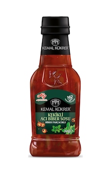 Kekikli Parçacıklı Acı Biber Sosu 250 Ml Kekikli Parçacıklı Acı Biber Sosu 250 Ml