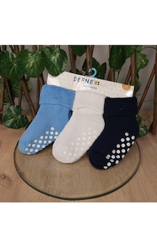 Defne Baby 3-4 Yaş 3 Çift Havlu Pamuklu Kaydırmaz Taban Kışlık Erkek Çocuk Ve Bebek Soket Çorap-596 Mavi Defne Baby 3-4 Yaş 3 Çift Havlu Pamuklu Kaydırmaz Taban Kışlık Erkek Çocuk Ve Bebek Soket Çorap-596 Mavi
