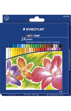 Staedtler Noris Clup Jumbo Yağlı Pastel Boya 24 Renk 243 Nc24 N11.1094 Staedtler Noris Clup Jumbo Yağlı Pastel Boya 24 Renk 243 Nc24 N11.1094