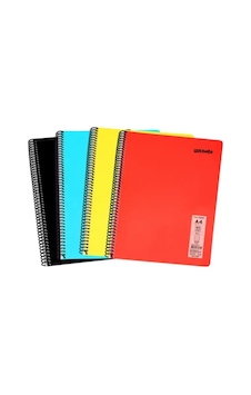 Mynote Flex Neon Defter A4 80 Sayfa 4'Lü Defter Seti (2 Kareli + 2 Çizgili) Mynote Flex Neon Defter A4 80 Sayfa 4'Lü Defter Seti (2 Kareli + 2 Çizgili)