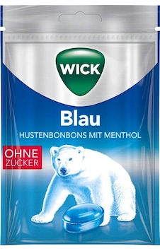 Wick Blau Hustenbonbons Mit Eukalyptus 72 g Wick Blau Hustenbonbons Mit Eukalyptus 72 g