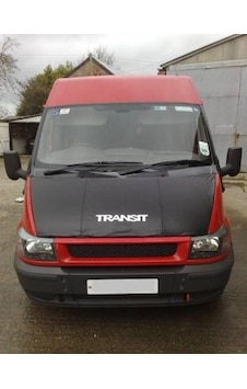 Ford Transit Kaput Örtüsü Maskesi Branda Yazılı 2001-2006