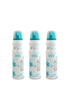 Cecile İris Kadın Sprey Deodorant 3 x 150 ML Cecile İris Kadın Sprey Deodorant 3 x 150 ML
