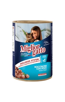 Miglior Gatto Balıklı Chunks Kedi Konserve 405g 24'lü Miglior Gatto Balıklı Chunks Kedi Konserve 405g 24'lü