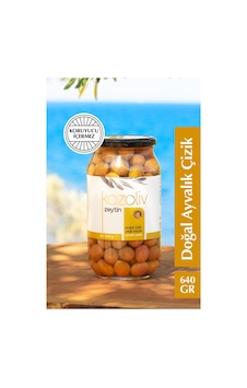 Kozoliv Doğal Ayvalık Çeşidi Çizik Yeşil Zeytin Cam 640 G Kozoliv Doğal Ayvalık Çeşidi Çizik Yeşil Zeytin Cam 640 G