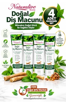 Doğal & Bitkisel Diş Macunu Florürsüz, Misvaklı,propolis, Çay Tam Koruma Doğal & Bitkisel Diş Macunu Florürsüz, Misvaklı,propolis, Çay Tam Koruma