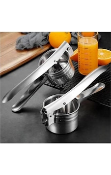Patates Ezici Paslanmaz Metal Patates Ezici Püre Yapıcı Patates Ezeceği 27cm Çelik Patates Ezici Paslanmaz Metal Patates Ezici Püre Yapıcı Patates Ezeceği 27cm Çelik