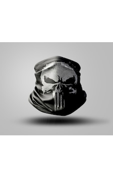 Buffalo The Punisher Tasarımlı Motorcu Buff Maske Outdoor Boyunluk Unisex Bandana Siyah Buffalo The Punisher Tasarımlı Motorcu Buff Maske Outdoor Boyunluk Unisex Bandana Siyah