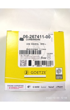 GOETZE Antor/lombardini 3ld450/510-10/12hp Segman/sekman Takımı Komple 1 Mm. Nüral GOETZE Antor/lombardini 3ld450/510-10/12hp Segman/sekman Takımı Komple 1 Mm. Nüral