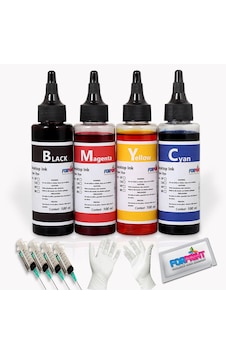 Epson L382-L386-L565-L3050-L3060 Uyumlu Mürekkep Seti 4X100 ML Epson L382-L386-L565-L3050-L3060 Uyumlu Mürekkep Seti 4X100 ML